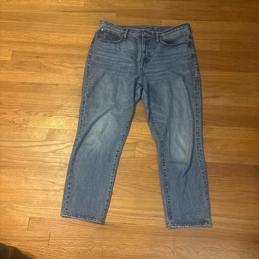 Classic Blue Slim Boyfriend Jeans